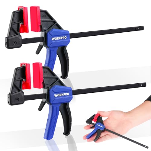 WORKPRO 6" Mini Bar Clamps - Woodworking Essentials