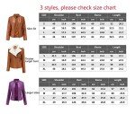 Women's Trendy Faux Leather Jacket Moto Short Jacket Fashion PU Jacket Coat