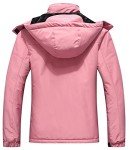 Women's Waterproof Ski Jacket Warm Winter Snow Coat Hooded Raincoat