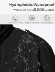 Wantdo Women's Plus Size Puffer Coat with Hood Water Resistant Long Winter Parka Jacket Black 4X