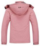 MOERDENG Women's Waterproof Ski Jacket Warm Winter Snow Coat Mountain Windbreaker Hooded Raincoat