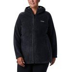 Columbia Women's Benton Springs II Long Hoodie, Black, Large