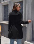 Wantdo Women's Breathable Windbreaker Lightweight Trench Coat Black,Medium