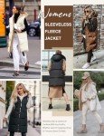 BBO Womens Fleece Vest Sleeveless Fall Reversible Vests Zip Up Winter Fleece Jacket Long Warm Winter Coat Outerwear