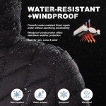 Outdoor Ventures Women's Hooded Ultra Lightweight Warm Long Winter Puffer Coat