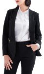 Marycrafts Women's Blazers Blazer Jackets for Women Business Casual Professional 14 Black