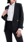Marycrafts Women's Blazers Blazer Jackets for Women Business Casual Professional 14 Black