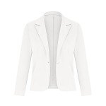 Amazon Outlet Clearance Womens Casual Blazer Jacket 2024 Long Sleeve Open Front Work Suit Solid Color Business Office Blazers Fall Cardigans Cream Blazer