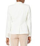Tommy Hilfiger Women's Blazer – Business Jacket with Flattering Fit and Single-Button Closure, Ivory, 14