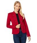Tommy Hilfiger Women's Band Jacket, Chili Pepper, X-Large
