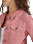 Wrangler Authentics Women's Stretch Denim Jacket, Dusty Rose, X-Large