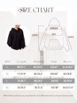 Knuffnee Womens Hoodies Casual Hooded Sweatshirts Oversized Warm Pullover with Kangaroo Pocket Brown S