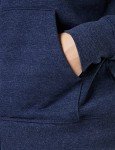 Amazon Essentials Women's French Terry Fleece Full-Zip Hoodie (Available in Plus Size), Navy Heather, Medium