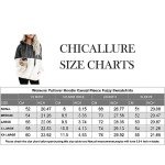 CHICALLURE Oversized Sweatshirts for Women Fleece Zip Up Sherpa Hoodie Fluffy Athletic Pullover with Pockets(White & Dark Drey, L)