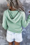 Eniloyal Womens Hoodies Sweatshirts Long Sleeve Light Sweaters Pullover Fall Clothes Trendy 2024 with Pocket (as1, Alpha, m, Light Green)