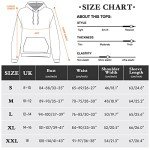 Xukk Womens Fleece Hoodies Winter Warm Sherpa Lined Hooded Sweatshirt Soft Casual Long Sleeve Pullover Sweaters with Pocket(Black,M)