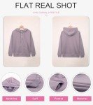 SHEWIN Womens Hoodies Lightweight Sweatshirts Loose Fit Tunic Tops Trendy 2024,Purple,(XL)