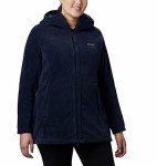Columbia Women's Benton Springs II Long Hoodie, Dark Nocturnal, X-Large