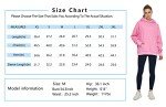 THE GYM PEOPLE Women's Oversized Hoodie Loose fit Soft Fleece Pullover Hooded Sweatshirt with Pockets Pink