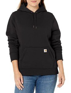 Carhartt Women's Clarksburg Pullover Sweatshirt Sweater, Black, L