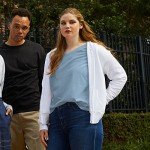 Hanes Women's Full-Zip Hooded Sweatshirt, EcoSmart Women's Sweatshirt, Women's Comfortable Hoodie, Navy, Large