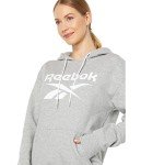 Reebok,Womens,RI BL Fleece Hoodie,medium grey heather,Small
