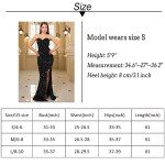 Royal Blue Strapless Sequin Evening Dress, Small