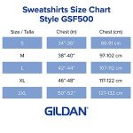 Gildan Women's Softstyle Hooded Sweatshirt, Style Gsf500, Black, Medium