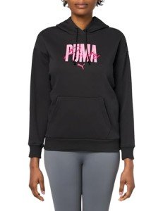 PUMA Women's Live in Hoodie, Puma Black, Medium