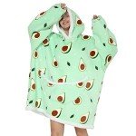 Wenlia Oversized Hoodie Sweatshirt for Women, Super Warm Wearable Blanket Hoodie for Adults