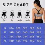 QXURkut 2 Pack Sports Bras for Women, High Impact Seamless Wireless Padded Yoga Bra Fitness Running Workout Bra (Black Purple, Large)