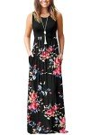 MOLERANI Women's Floral Maxi Dress with Pockets