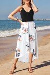 KILIG Women's Floral V Neck Summer Maxi Dress