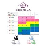 SEGRILA Women’s Sports Bras Pack Workout Bras Padded Racerback Yoga Bras,Black&White&Grey,L