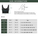 Wjustforu Women Sports Bra Yoga Tank Longline Padded Workout Crop Tank Top Fitness Workout Running Top (Large, Black)