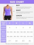 ATTRACO Women Ribbed Workout Crop Tops with Built in Bra Yoga Racerback Tank Top Tight Fit, Beige, 8