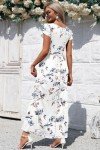 MOLERANI Floral Maxi Dress with Tulip Sleeves