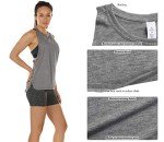 icyzone Workout Tank Tops for Women - Running Muscle Tank Sport Exercise Gym Yoga Tops Athletic Shirts(Pack of 3) (M, Black/Grey/Lavender)