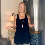 DYLH Racerback Tank Tops for Women Athletic Yoga Tops Long Workout Tank Tops Cotton Tunic Tanks 2 Pack Jersey Running Sleeveless Navy Teal