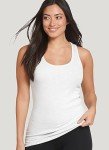 Jockey Women's Activewear Rib Tank, Mist, L