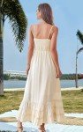 Trendy Apricot Maxi Sundress for Summer Fun