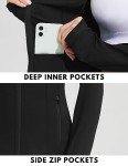 Pinspark Women Running Athletic Jacket Zip Up Workout Jacket Thumb Holes Activewear Tops Long Sleeve Sports Coat Plus Size