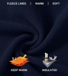 MoFiz Women Thermal Hybrid Hiking Jacket Lightweight Full Zip Golf Sports Soft Outdoor Outfits Winter Down Jacket Navy,2XL