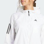 adidas Women's Own The Run Jacket, White, X-Small