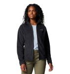 Columbia Women's Benton Springs Full Zip Jacket, Soft Fleece with Classic Fit, Black, Medium