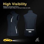 33,000ft Women's Lightweight Running Vest Outerwear with Pockets, Windproof Sleeveless Jacket for Golf Hiking Travel