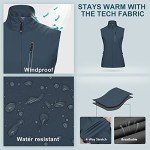 33,000ft Women's Lightweight Running Vest Outerwear with Pockets, Windproof Sleeveless Jacket for Golf Hiking Travel