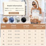 AFFA Fall Winter Coats Hoodies for Women Zipper Sherpa Fuzzy Fleece Jackets Plus Size Striped Casual Warm Coat Fashion Tops Brown