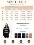 Oleda Fleece Winter Jacket Women Zip Up Hoodies Sherpa Hooded Sweatshirt Warm Coats Fuzzy Outwear with Pockets