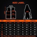 Seenew Heated Vest for Women with 15000mah Battery Pack, Women's Heated Jacket with 3 Heating Levels, 13 Heating Zones, Lightweight Electric Heating Vest(XL)